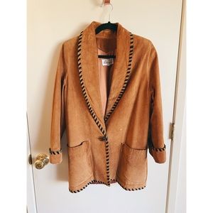 Melanzona suede women’s western jacket